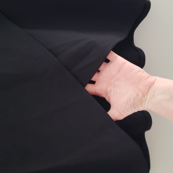 Bryn Walker Women Lavinia Tunic Top Medium Black Cowl Neck Lagenlook Minimalist - Picture 4 of 15